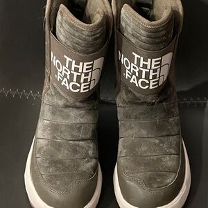 The North Face olive Snow Boots